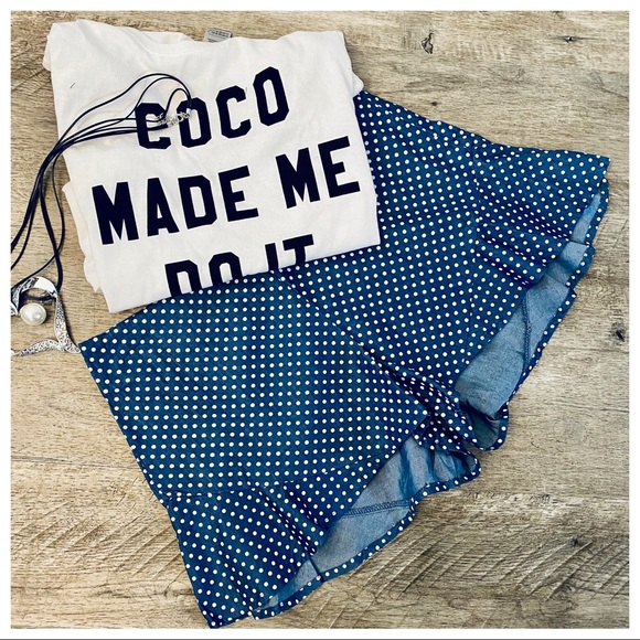 ✨LAST✨FUN POLKA DOT FLIRTY SHORTS - Picture 3 of 5